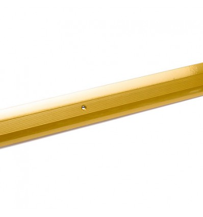 Порог стык АЛ-125-0.72м (золотой металлик)
