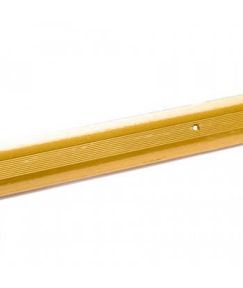 Порог стык АЛ-125-1.0м (золотой металлик)