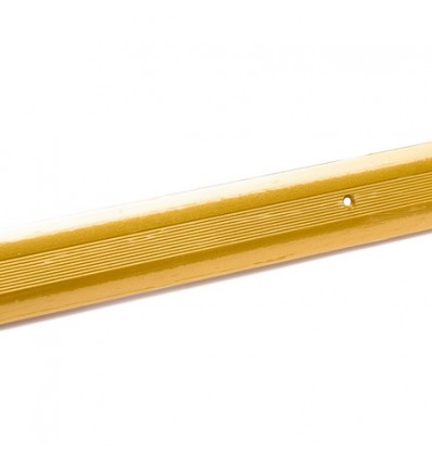 Порог стык АЛ-125-1.0м (золотой металлик)