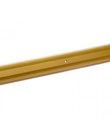 Порог стык АЛ-125-1.5м (золотой металлик)