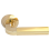 МОЗАИКА, ручка дверная MH-11 SG/GP, цвет - мат.золото/золото MORELLI