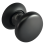 Поворотные круглые дверная ручка MHR-1 AB черный