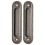 Ручка Armadillo (Армадилло) для раздвижных дверей SH010/CL AS-9 Античное серебро
