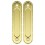 Ручка Armadillo (Армадилло) для раздвижных дверей SH010 CL GOLD-24 Золото