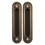 Ручка Armadillo (Армадилло) для раздвижных дверей SH010/CL BB-17 Коричневая бронза