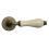 CERAMICA, ручка дверная CC-3 OBA/CHAMP, цвет - античная бронза/шампань MORELLI
